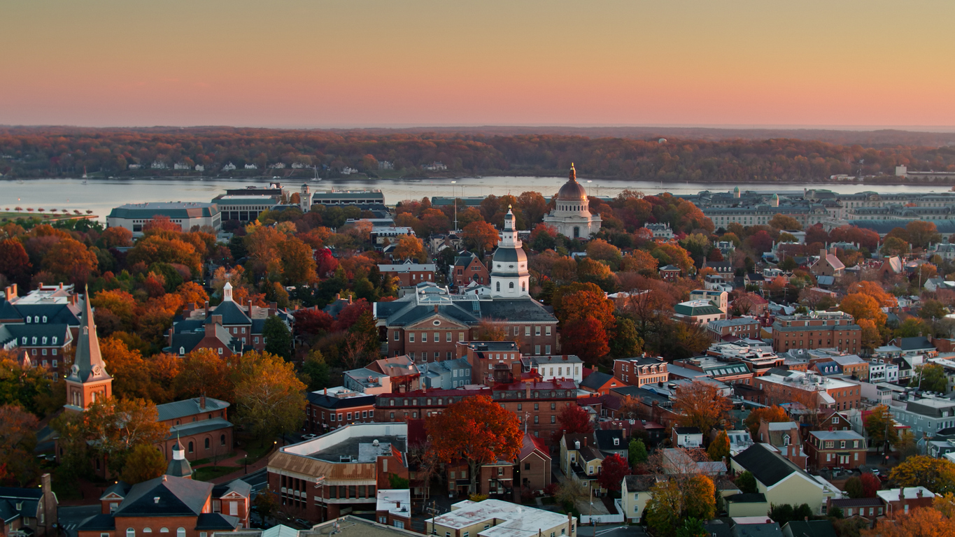 Panoramic Image of Annapolis, MD